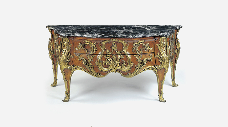 Louis XV’s Commode, Antoine-Robert Gaudreaus  ©Wallace Collection